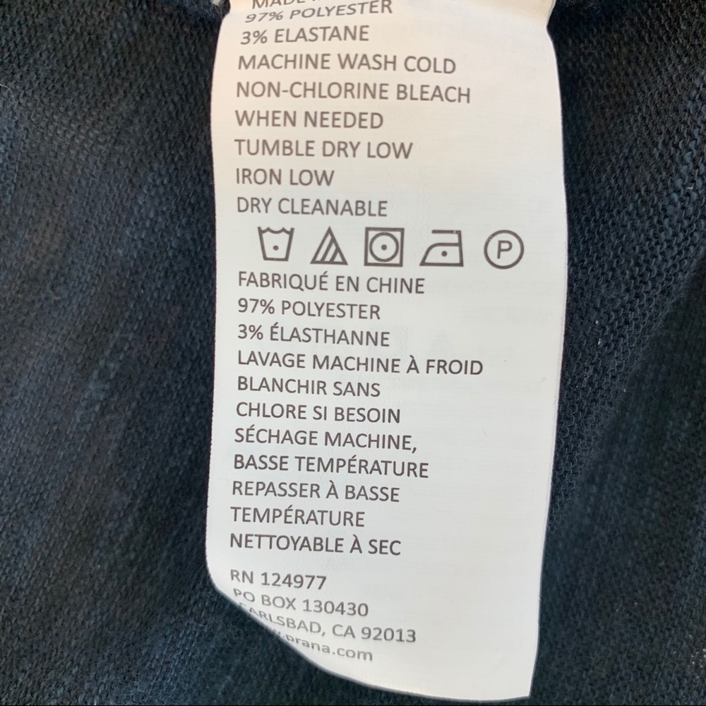 Prana Long Sleeve Crewneck Top - Picture 5 of 5